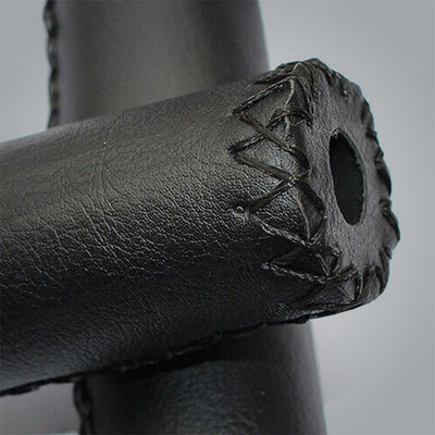 Retro Leather Bike Grip